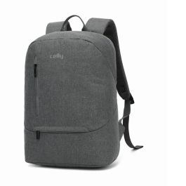 Mochila para Portátil Celly DAYPACKGR Gris 15,6" Precio: 29.79000035. SKU: B1FWFSLVVR