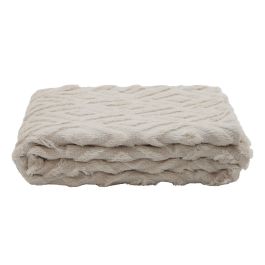 Manta Sofa Urban DKD Home Decor Beige 170 x 130 cm (2 Unidades) Manta Sofa Urban DKD Home Decor Beige 170 x 130 cm (2 Unidades)