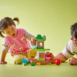 Juego de construccion árbol equilibra y apila lego duplo.