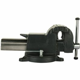 Stanley Prensa de banco 125 mm de hierro fundido de alta resistencia para trabajo Stanley Prensa de banco 125 mm de hierro fundido de alta resistencia para trabajo
