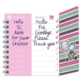 Gorjuss Display 16 Libretas Vocabulario Fairground "Carousel" 31,5x16,8x8,5cm