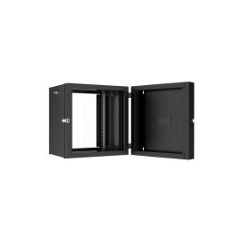 Lanview RWP12U45BL + RWMD12UBL Armario Rack 19" 12U 60x45cm Doble Montaje Pared Pro