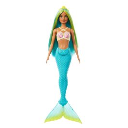 Mattel Muñeca Barbie Sirena con Cola Rígida, Diadema y Corpiño de Conchas - Modelos Surtidos Precio: 13.59000005. SKU: B1FS77DV9T