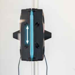 Cecotec Robot Limpiacristales Inteligente Windroid 1490, control remoto, 72W, doble spray