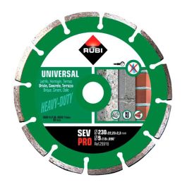 Rubi Disco Diamantado Sev Ø230mm Pro R25916 para Ladrillo, Terrazo, Hormigón Precio: 36.49999969. SKU: S7911957
