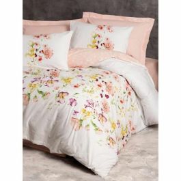 ASI8683742885665 Juego de Cama 1 Funda Nórdica 220x240 cm + 2 Fundas Almohada 60x60 cm 100% Algodón Blanco