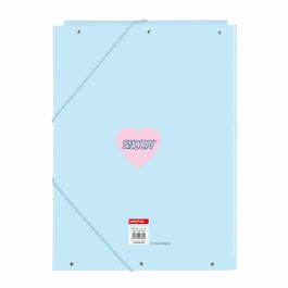 Carpeta de anillas Snoopy Love Azul A4 26 x 33.5 x 2.5 cm