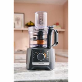 Kenwood FDP31.020GY Robot Multifunción con 800W de Potencia, Bol de 2.1L, 2 Velocidades, Función Pulso y Accesorios
