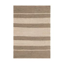 Alfombra Rayas Natural Algodón 160 X 230 cm Precio: 88.50000016. SKU: B13YBVJLKV