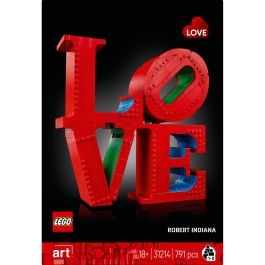 LEGO 31214 Art LOVE Set de Construcción para Adultos - Decoración y Regalo para Parejas