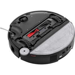 Roborock Saros 10 Robot Aspirador Fregasuelos con RockDock Ultra Negro, 6400mAh, Auto-vaciado y secado