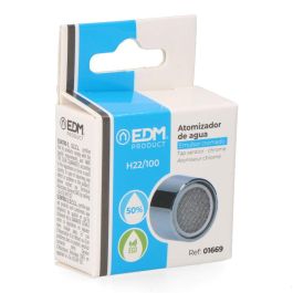 Edm Atomizador Economizador de Caudal de Agua para Grifo Cromado Hembra 22/100