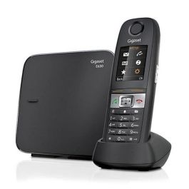 Teléfono fijo Gigaset E630 negro - Resistente a golpes, agua y polvo - Manos libres - Identificador de llamadas