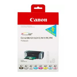 Canon PIXMA PRO-100 Cartuchos Pack 8 colores CLI-42 Precio: 118.49999964. SKU: S7166417