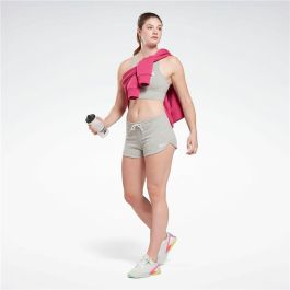 Pantalón Corto Deportivo Reebok Identity French Terry Short Gris