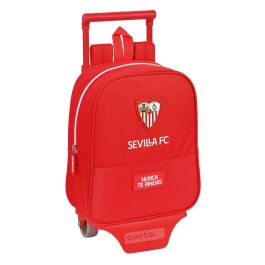 Mochila Escolar con Ruedas Sevilla Fútbol Club Rojo (22 x 27 x 10 cm) Precio: 16.89000038. SKU: S4307159