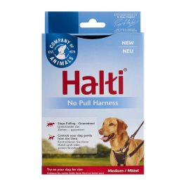 Company Of Animals Halti Arnés Antitirones No Pull Harness Negro Talla M Cuello 34-50cm