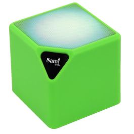 SAMI Altavoz Bluetooth Multimedia Petit con Luz, Verde Precio: 11.132. SKU: B17BYFG93W