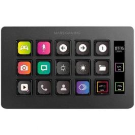 Stream Deck Slim Mars Gaming MSD-ONE/ 15 Teclas LCD/ Negro Stream Deck Slim Mars Gaming MSD-ONE/ 15 Teclas LCD/ Negro