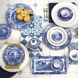Spode Plato Presentación Blue Italian Diámetro 30 cm