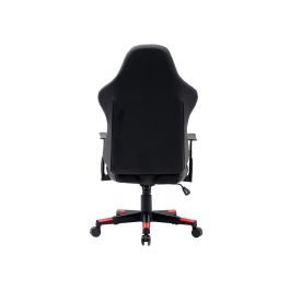 Silla Q-Connect Gaming Orvieto Simil Piel Base Metalica Alt Max 1200 Anc 650 Prof 650 mm Ruedas Premium Negro Rojo