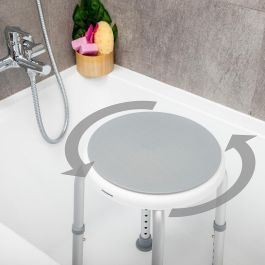 Taburete de Baño Giratorio y Regulable Roshawer InnovaGoods Taburete de Baño Giratorio y Regulable Roshawer InnovaGoods