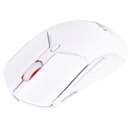 HyperX 7D389AA Ratón Gaming Inalámbrico Pulsefire Haste 2 Mini Blanco Ultraligero 60g Conexión Dual 2.4GHz/Bluetooth Sensor 26K PPP hasta 26000