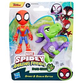 Spidey Dino Webs Spidey Y Goblin Raptor G0120 Marvel