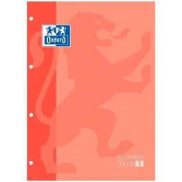 Oxford Recambio Classic 80H A4 Encolado 90 gr 5x5 mm 4 Taladros 1 Banda Color Melocotón -5U- Precio: 19.49999942. SKU: S8414374