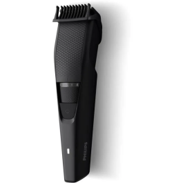 Philips BT3234/15 Barbero Series 3000 Cortapelos de Barba 0.5 mm a 1 cm, 20 Ajustes de Longitud, 60 Minutos de Autonomía, Negro