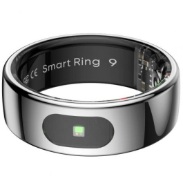 Leotec LESR02S09 Anillo Inteligente Kör HA - Rastreador de Actividad, Salud y Deporte, Sumergible 5 ATM, Acero Inoxidable, Carga Magnética Leotec LESR02S09 Anillo Inteligente Kör HA - Rastreador de Actividad, Salud y Deporte, Sumergible 5 ATM, Acero Inoxidable, Carga Magnética