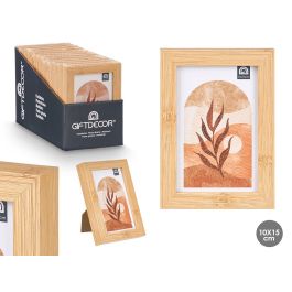 Portafoto Efecto Bambu 10X15 Giftdecor (24 Unidades) Precio: 39.58999968. SKU: B17YLSB4NS