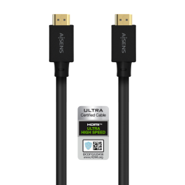 Aisens Cable Hdmi V2.1 Premium Alta Velocidad Hec 8K@60Hz 48 grbps A-M - A-M Gris-Negro 5,0 M Precio: 14.49999991. SKU: B1HPVKPN9X