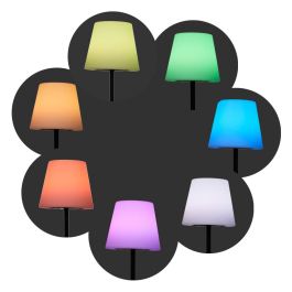 Home Deco Factory Lámpara Pie Recargable LED Colores USB