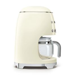 Cafetera de Goteo Smeg DCF02CREU 1050 W Retro Gris Crema