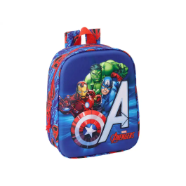 Safta Mochila Guarderia 3D Avengers 3D 22x27x10 cm Precio: 7.95000008. SKU: B1HXB95TDM