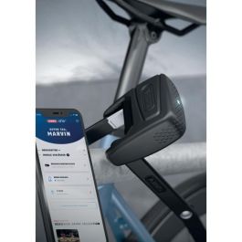 ABUS Candado plegable BORDO ONE 6000A/120 con Soporte SH + RC Negro