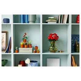 LEGO Icons 10329 Plantas Diminutas Set de Construcción Ornamental para Adultos