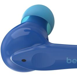Belkin SOUNDFORM NANO Auriculares In-Ear para Niños - Diseño Compacto y Seguro - Color Azul
