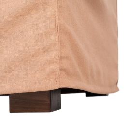 Sofá Salmón Tejido Salón 215 X 92 X 78 cm