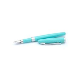Pluma Inoxcrom Prime Vintage Metalico Lacado Turquesa Precio: 22.79000031. SKU: B1CBY8PPRS