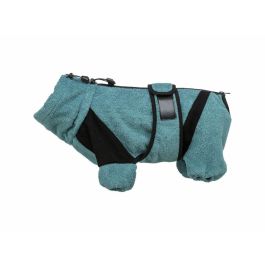 Albornoz para perro Trixie Azul M