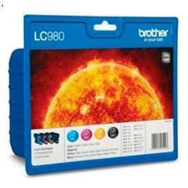 Brother Tinta Bk-C-M-Y Pack 4 Colores para DCP-145C, 165C, 195C, 197C, 375CW, MFC-250C, 255CW, 290C, 295CN Precio: 43.94999994. SKU: S8402107