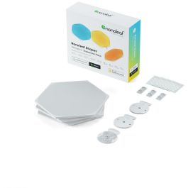 Nanoleaf NL47-0001TW-3PK Shapes Triangles Starter Kit, Pack de 3 Paneles LED Inteligentes, Blanco, Multicolores Precio: 75.88999968. SKU: B1H2FMWER8