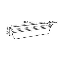 ELHO Balconniere Green Basics 40 - Exterior y balcón - L 16.5 x W 39 x H 13.7 cm - Vida negra ELHO Balconniere Green Basics 40 - Exterior y balcón - L 16.5 x W 39 x H 13.7 cm - Vida negra