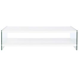 Mesa de Centro DKD Home Decor Cristal Madera MDF 130 x 65 x 35,5 cm