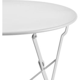 Juego de bistro - juego de comida de jardín - Mesa plegable + 2 sillas - Estructura: acero - Color: gris Juego de bistro - juego de comida de jardín - Mesa plegable + 2 sillas - Estructura: acero - Color: gris