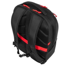 Targus Mochila para portátil Strike II de 17.3 pulgadas Negra con compartimentos para tableta, teclado y auriculares