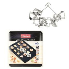 Zenker ZEN3176239998764 - Juego con Bandeja de Horno Extensible y 9 Cortadores de Galletas en Percha