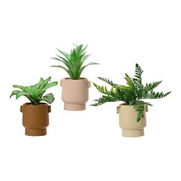 Planta artificial 25cm con maceta de cemento colores surtidos 808559 Precio: 10.50000006. SKU: B14SZYP2M6